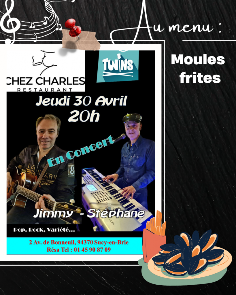 Soirée moules-frites Chez Charles